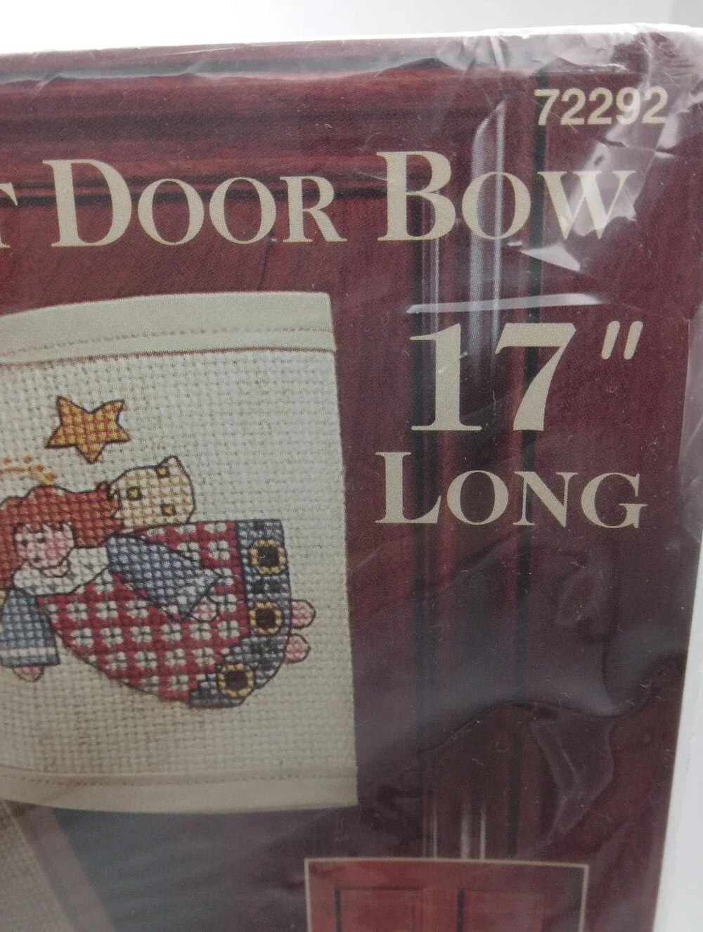 Vintage Dimensions Debbie Mumm Front Door Bow Angels Gather Here 17